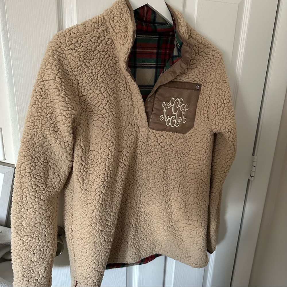Reversible Monogrammed Sweatshirt